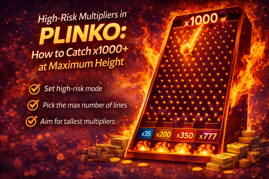High-Risk Multipliers in Plinko
