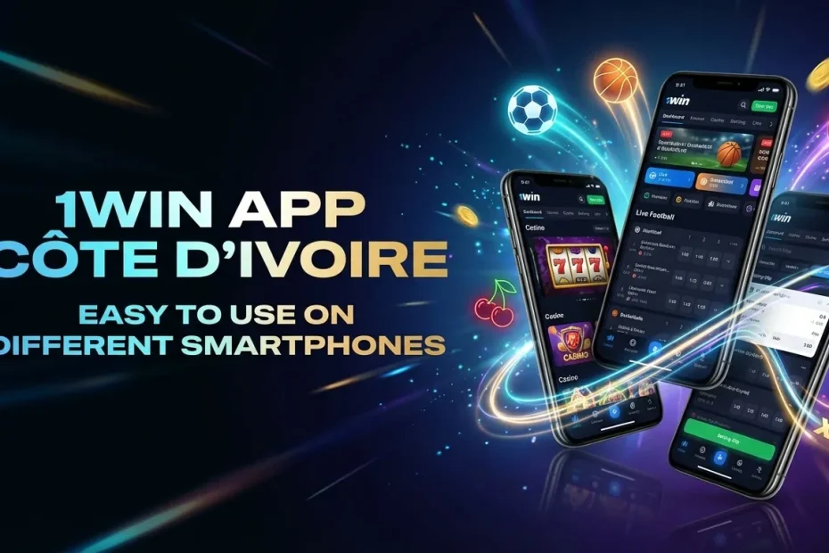 1Win App Cote Divoire: Easy to Use on Different Smartphones