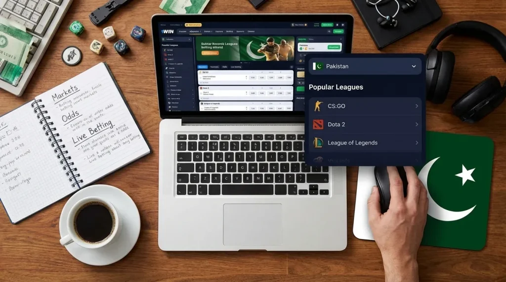 1Win Pakistan: How to Choose eSports Betting Markets
