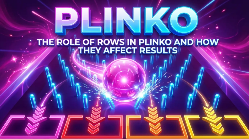 The Role of Rows in Plinko